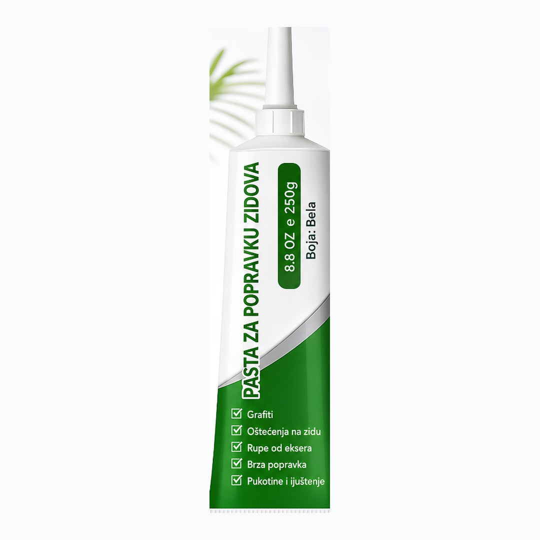 Tuba paste za popravku zidova sa dozerom, 250 g, bela